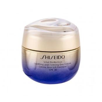 Shiseido Vital Perfection Uplifting and Firming Cream SPF30 50 ml denní pleťový krém na všechny typy pleti; proti vráskám; na rozjasnění pleti