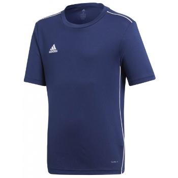 adidas CORE18 JSY Y Juniorský fotbalový dres, tmavě modrá, velikost 152