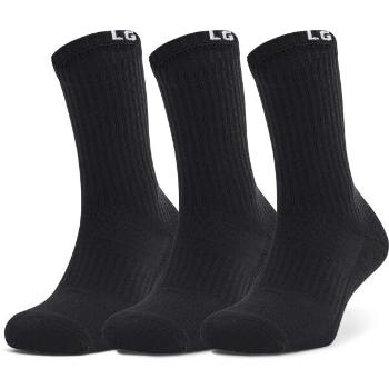 Under Armour CORE CREW 3PK Pánské ponožky, černá, velikost 40-42