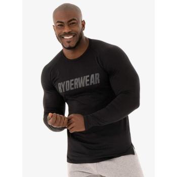 Tričko Long Sleeve T-shirt Flex Black M - Ryderwear