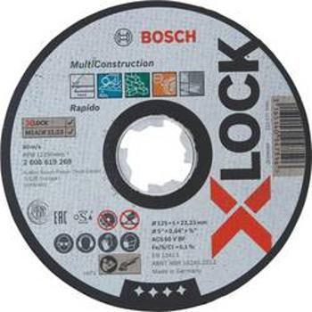 Řezný kotouč rovný Bosch Accessories 2608619269 Průměr 125 mm 1 ks