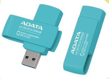 ADATA Flash Disk 128GB UC310E ECO, USB 3.2, modrá