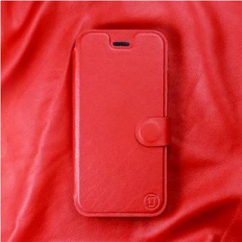 Kožené flip pouzdro Samsung Galaxy A72 - Červené -  Red Leather (5903516639038)