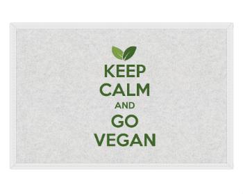 Rohožka Keep calm and Go Vegan