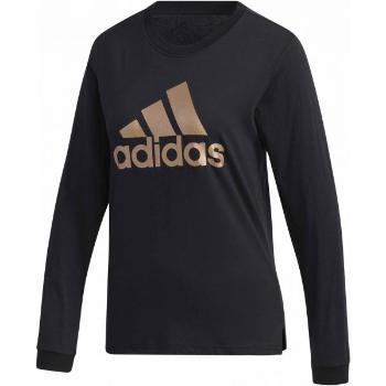 adidas U-B LONG SLEEVE T-SHIRT Dámské tričko, černá, velikost XS