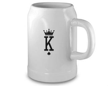 Pivní půllitr K as King