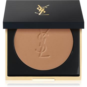 Yves Saint Laurent Encre de Peau All Hours Setting Powder kompaktní pudr pro matný vzhled odstín B60 Amber 8.5 g