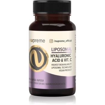 Nupreme Liposomal Hyaluronic Acid & Vit. C kapsle proti stárnutí a na zpevnění pleti 30 cps