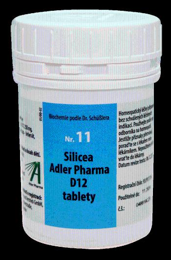 Adler Pharma Nr.11 Silicea D12 400 tablet