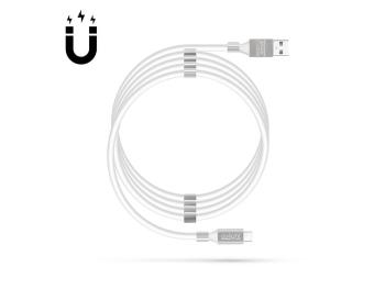 Kabel DELIGHT 55446C-WH USB/USB-C 1,2m White
