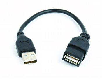 Gembird CCP-USB2-AMAF-0.15M USB 2.0, A-A prodlužovací, 0,15m, černý