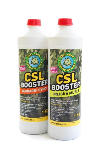 Chyť a pusť CSL Booster 1kg - Black halibut