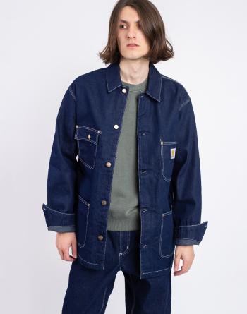 Carhartt WIP OG Chore Coat Blue one wash L