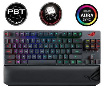 ASUS klávesnice ROG STRIX SCOPE RX TKL WIRELESS DELUXE (ROG RX RED / PBT) - US