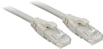 Síťový kabel RJ45 LINDY 45405, CAT 6, U/UTP, 5.00 m, šedá