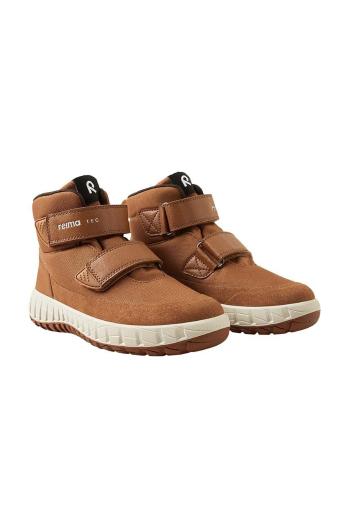 Dětské sneakers boty Reima Patter 2.0 hnědá barva, 5400042A