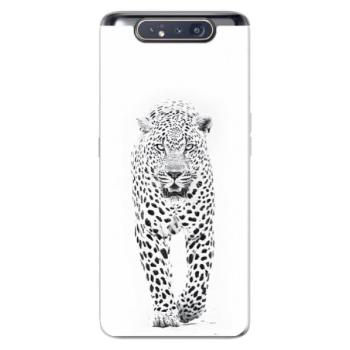 Odolné silikonové pouzdro iSaprio - White Jaguar - Samsung Galaxy A80