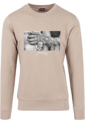 Mr. Tee Pray 2.0 Crewneck darksand - M