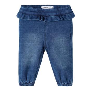 name it Teplákové kalhoty Nbfbibi Dark Blue Denim