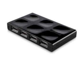 Belkin USB 2.0 Hub 7-port Hi-Speed Mobile - černý, F5U701cwBLK
