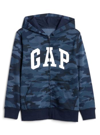 Modrá klučičí mikina GAP Logo fleece hoodie