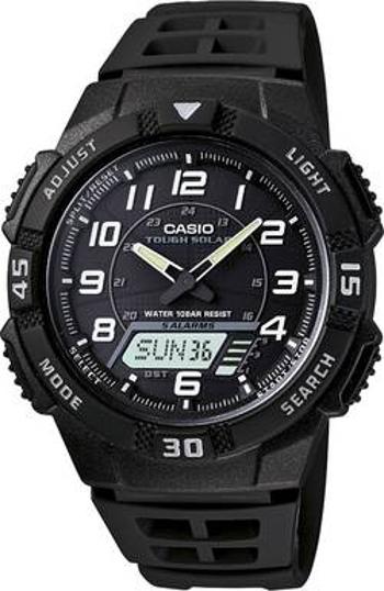 Náramkové hodinky Casio AQ-S800W-1BVEF, (š x v) 42 mm x 47.6 mm, černá