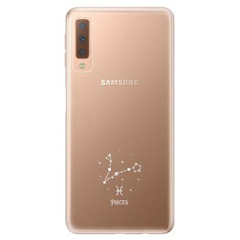 Odolné silikonové pouzdro iSaprio - čiré - Ryby - Samsung Galaxy A7 (2018)