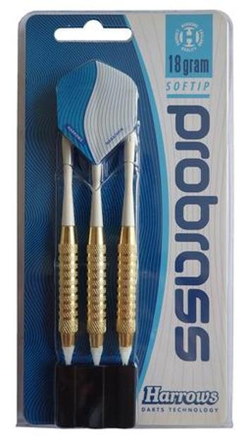 HARROWS SOFT PRO BRASS 16g šipky s plastovým hrotem