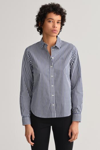 KOŠILE GANT REG BROADCLOTH GINGHAM SHIRT modrá 40