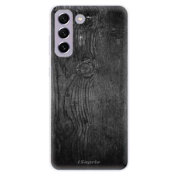 Odolné silikonové pouzdro iSaprio - Black Wood 13 - Samsung Galaxy S21 FE 5G