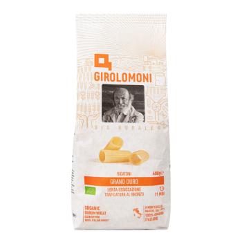 Těstoviny rigatoni semolinové 400 g BIO GIROLOMONI