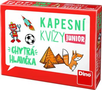 Dino Kapesní kvízy Junior Chytrá hlavička, cestovní hra