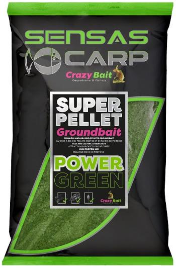 Sensas Krmítková směs Crazy Baits 1kg - Green