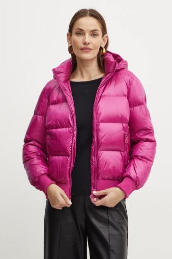 Bunda Armani Exchange dámská, růžová barva, zimní, XW000228 AF10860