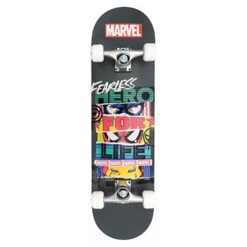 Disney MARVEL FEARLESS Skateboard, tmavě šedá, velikost