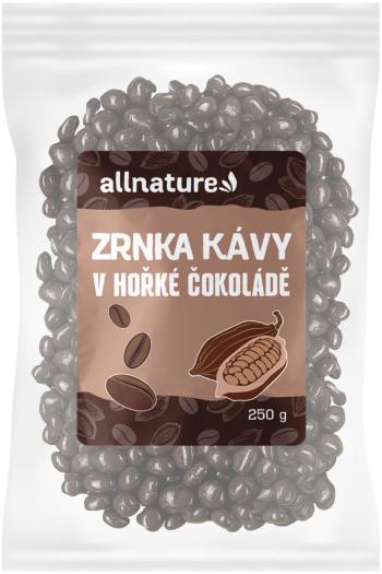 Allnature Zrnka kávy v hořké čokoládě 250 g