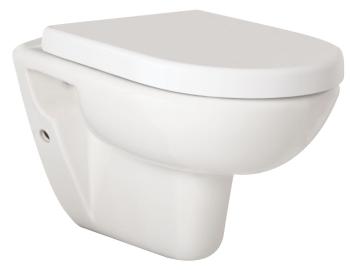 HOPA Závěsné WC COMPACT WC sedátko Sedátko DUROPLAST soft close OLKGKO04DAK00+OLKGYM00DRP54