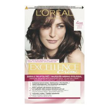 L'Oréal Paris Excellence Creme Triple Protection 48 ml barva na vlasy pro ženy 400 Brown