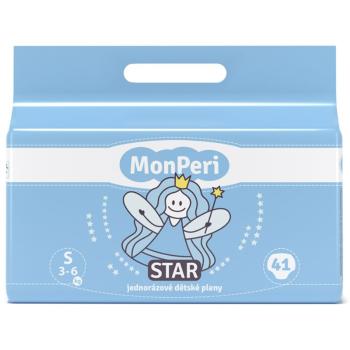 MonPeri Star Size S jednorázové pleny 3-6 kg 41 ks