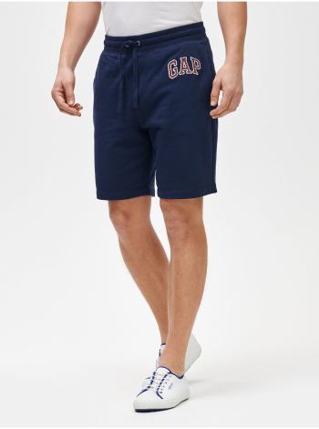 Modré pánské kraťasy GAP Logo mini arch shorts