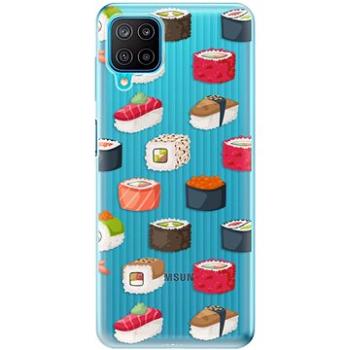 iSaprio Sushi Pattern pro Samsung Galaxy M12 (supat-TPU3-M12)