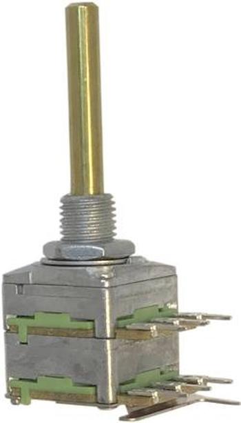 Otočný potenciometr 1cestný Stereo Potentiometer Service 63256-02400-4010/B500K RD1602F-20B4-30R6-B500K-602, 0.2 W, 500 KΩ, 1 ks