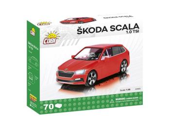 Stavebnice COBI 24582 Škoda Scala 1.0 TSI, 1:35, 70 k