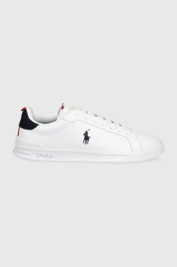 Sneakers boty Polo Ralph Lauren Hrt Ct Ii bílá barva