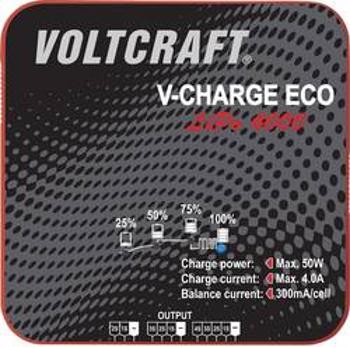 Modelářská nabíječka VOLTCRAFT V-Charge Eco LiPo 4000 1406443, 230 V, 115 V, 4 A