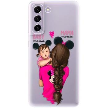 iSaprio Mama Mouse Brunette and Girl pro Samsung Galaxy S21 FE 5G (mmbrugirl-TPU3-S21FE)