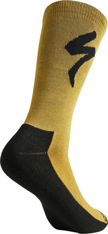 Specialized Primaloft Lightweight Tall Logo Sock - harvest gold 46+