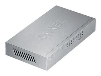 Zyxel ES-108A v3, 8-port 10/100Mbps Ethernet switch, 3x Qos (!), desktop, metal housing, ES-108AV3-EU0101F