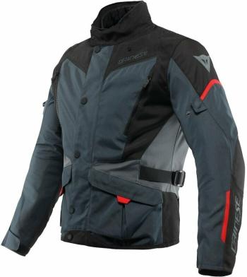 Dainese Tempest 3 D-Dry Ebony/Black/Lava Red 58 Textilní bunda