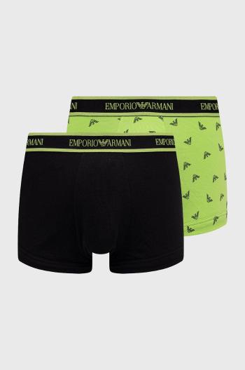 Boxerky Emporio Armani Underwear ( 3-pak) pánské, černá barva